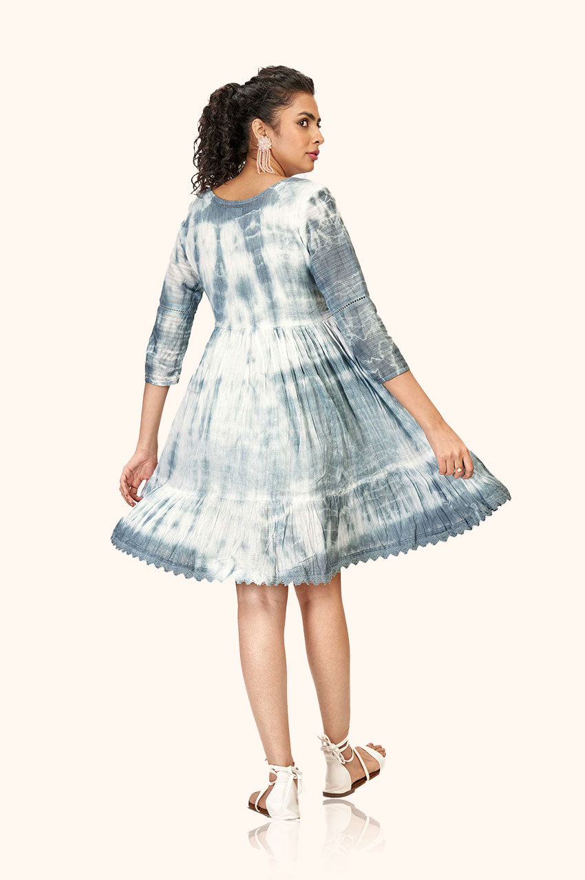 Monotone A-line Dress