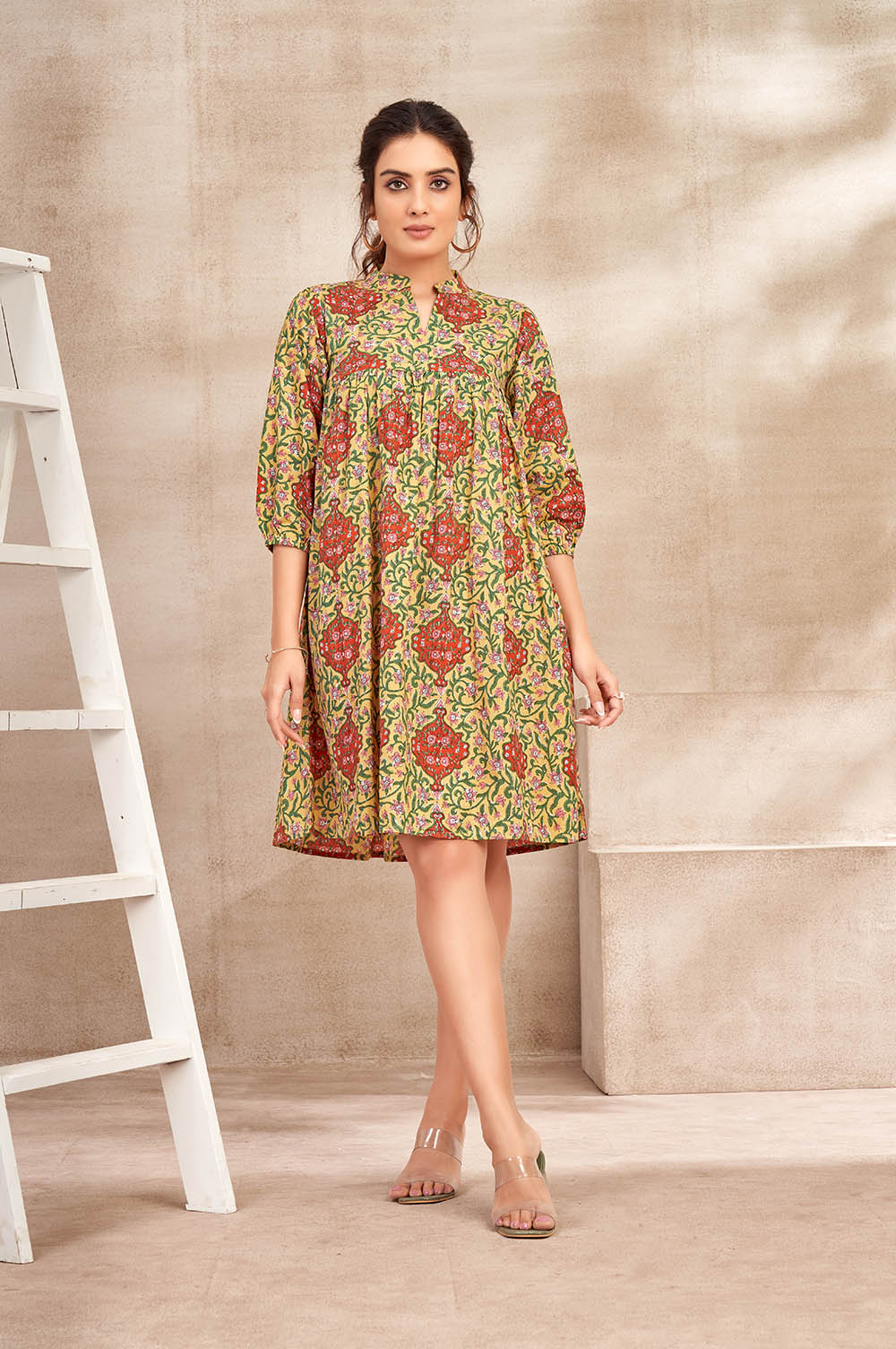 Vintage Garden Kurti