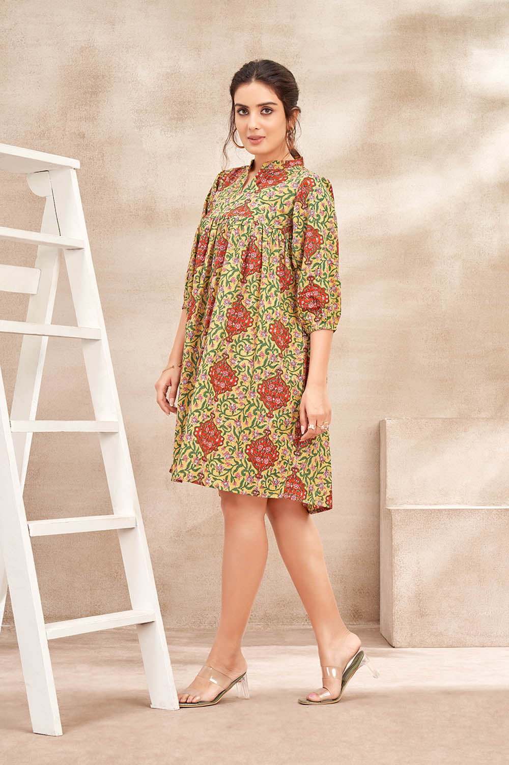 Vintage Garden Kurti