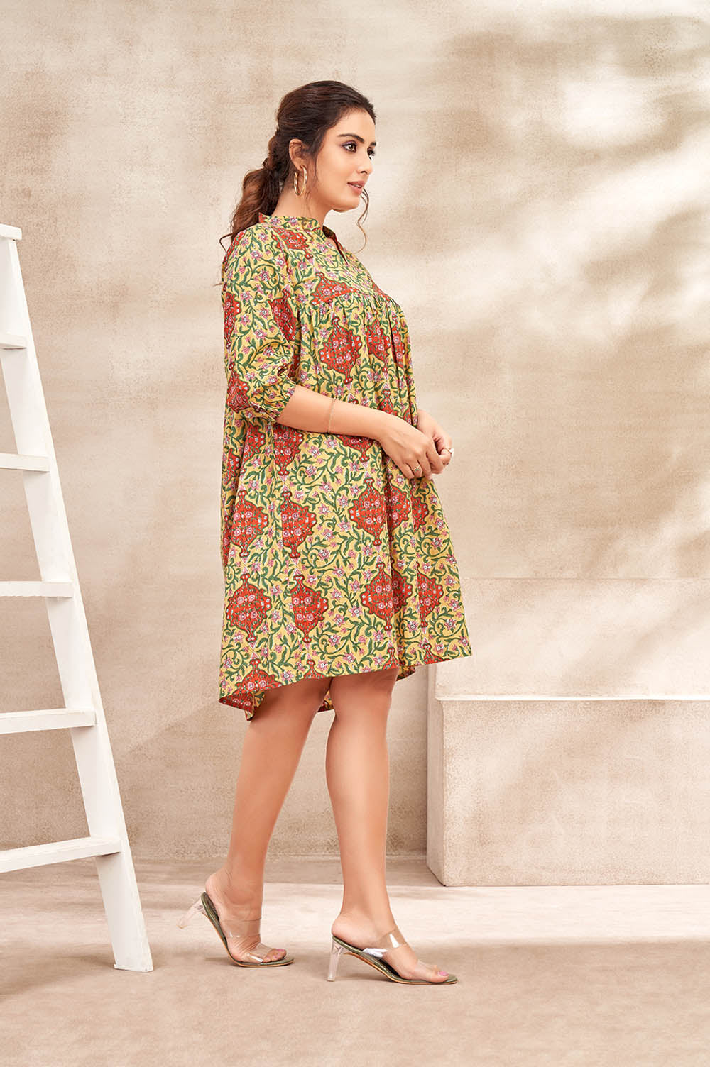 Vintage Garden Kurti
