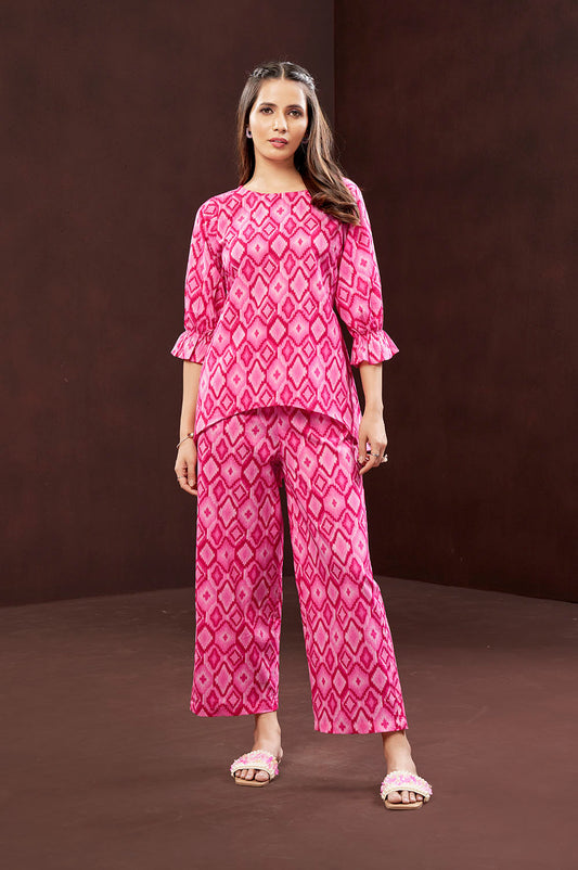 Geometric Print  co-ord set