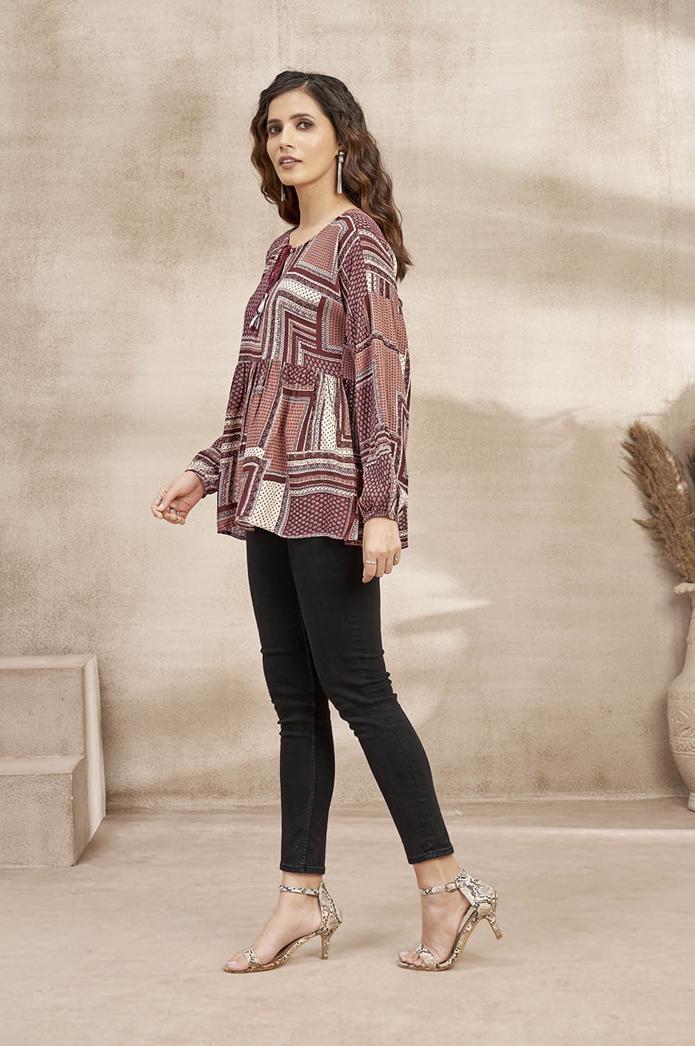 Earthy Rayon Top