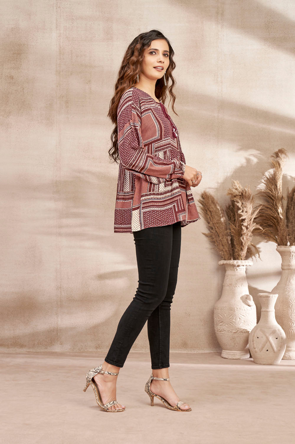 Earthy Rayon Top