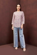 Floral Purple Top
