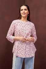 Floral Purple Top