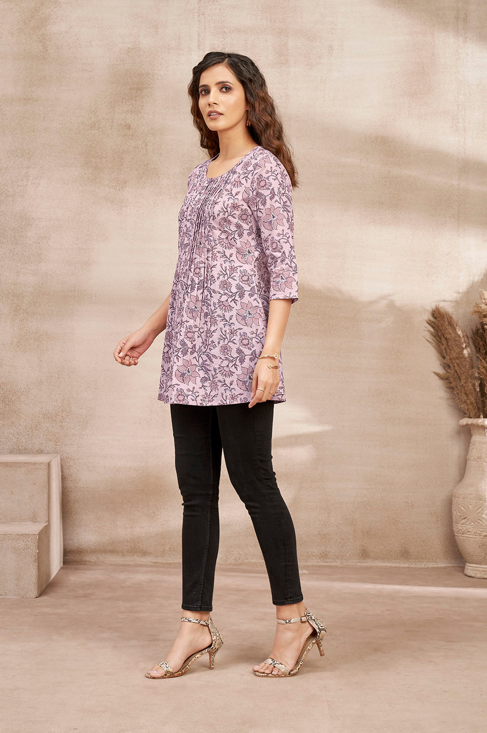 Purple Cotton Top