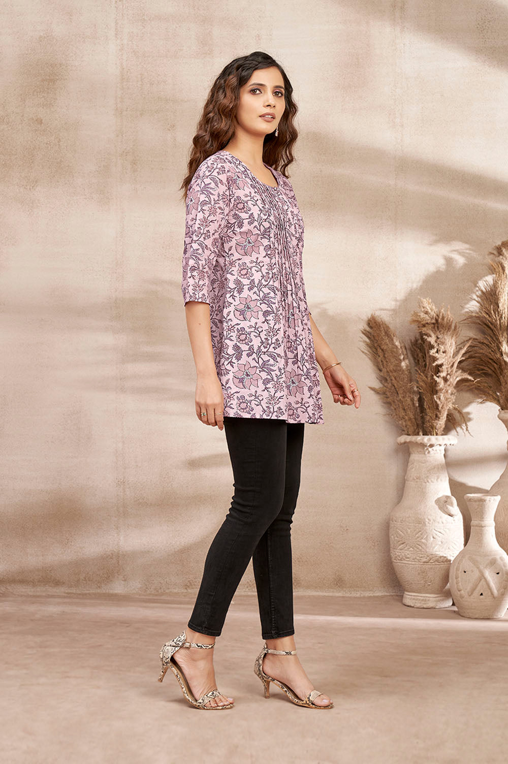 Purple Cotton Top