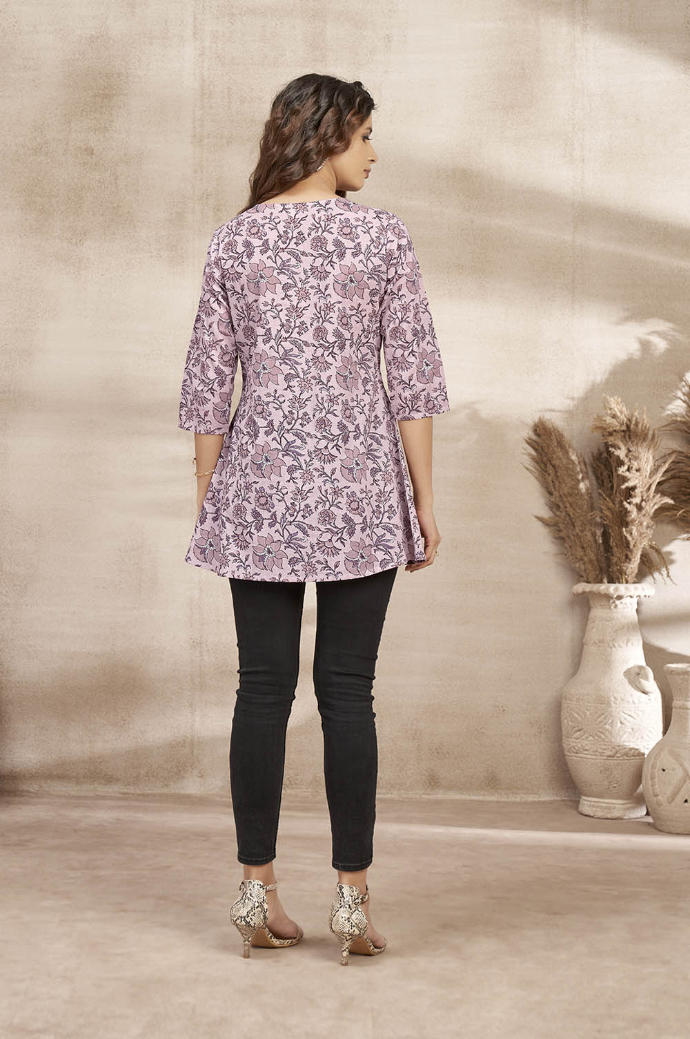 Purple Cotton Top