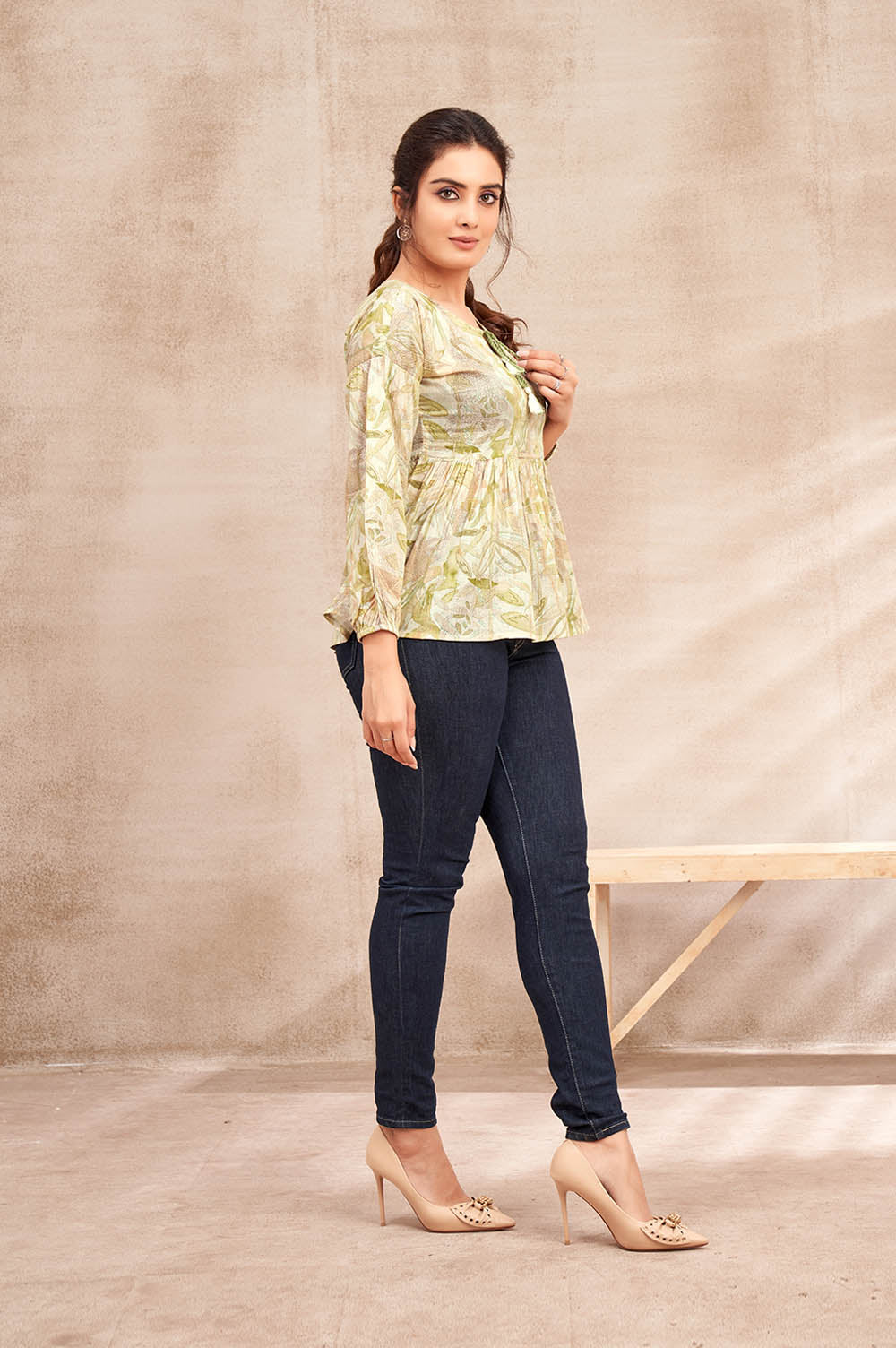 Soothing Floral Printed Top