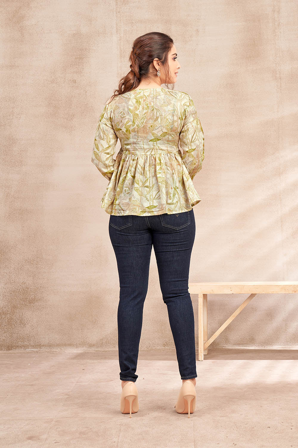 Soothing Floral Printed Top