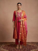 Dresoul Chinnon Embroidered Kurta Set