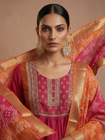 Dresoul Chinnon Embroidered Kurta Set