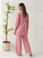Dresoul Pure Cotton Schiffli Co-Ord Set
