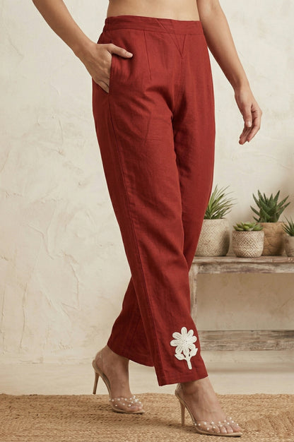 Dresoul Pure Cotton Embroidered Co-Ord Set